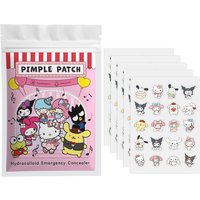 100PCS Hello Kitty Cute Face Stickers, Hydrocolloid Pimple Patches for Invisible Blemish Concealing