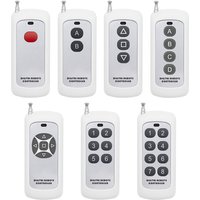 EV1527 433MHZ 315MHZ High-power Remote Controller 1000m 1~8 Button Learn Code Garage Gate Door Opener Remote Control Switch 12V