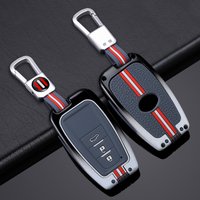 Zinc Alloy Car Remote Key Case Cover For Toyota CHR Prado 2017 2018 Prius Camry Corolla RAV4 2020 2022 2023 2024 Car Accessories