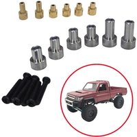 1set 1/12 Mn82 Mn82s Car for Modified Big Wheel Special Upgrade Parts Metal Shell Raise the Column Heighten Bracket