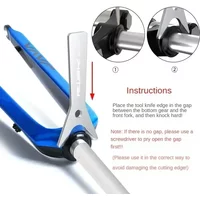 Bicycle Fork Headset Washer Removal Tool For 1-1/2" 1-1/8" Fork Bike Headset Base Spacer Crown Race Remover Wrench Repair Kit