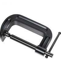 G-shaped Clip Mini C Fixture with Sliding T-shaped Handle, Suitable for Woodworking, Welding, Metal Workpieces, and Woodworking