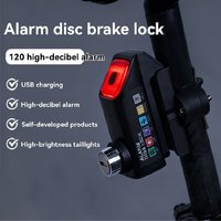 AliExpress NONE Disc Brake Lock For Motorbike Alarm, 120Db For Motorcycle, Bicycle, Scooter Disc Lock