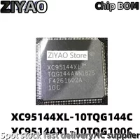 5PCS XC95144XL-10TQG144C XC95144XL-10TQG100C QFP144/QFP100