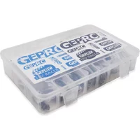 GEPRC Universal-Schraubenkasten, 460 Stück, M2, M3, Rundkopfschrauben mit 2 Stück Schraubendrehern, DIY-Werkzeug für RC FPV Racing Freestyle Drohnen