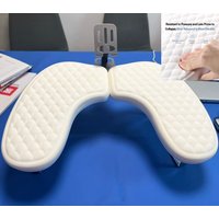 Large Armrest Manicure Cushion, Soft Russian-Style Butterfly Hand Pillow, Detachable and Foldable Manicure Hand Pillow, Dedicated for Manicures, with Phone Holder