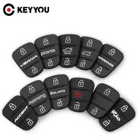 KEYYOU Replacement Flip Car Key Button Pad For Hyundai l10 l20 l30 IX35 Solaris Accent Sportage Kia K2 K5 RIO Verna 2/3 Buttons