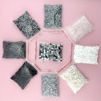 5mm 1000PCS Black, White, Gray, Transparent Color, Complementary Color Set, Hama Bead Iron Fuse Bead DIY Puzzle Pixel Art Gift