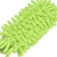 Dust Removal Stainless Steel Dust Duster Green Telescopic Feather Duster Washable Portable Cleaning Brush Daily