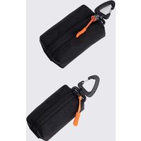 Earphone Bag Cigarette Case Bag Shoulder Strap Accessory Zipper Key Small Storage Pouch Portable Triangle Buckle Hanging