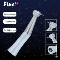 Finer FX Contra Angle Handpiece Push Button Against Dental Angle CA 2.35mm Low Speed Contra Angle Hand Piece Dentistry
