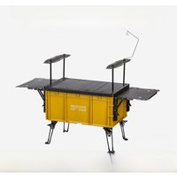 Outdoor Camping Car Storage Box Modification Full Set Accessories Industrial Style Turnover Box Camping Equipment Storage Sol...
