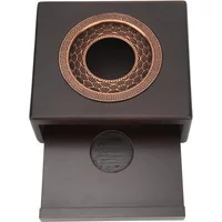 Bamboo Teapot Warmer Rapid Heating Traditional Save Energy Bamboo Tea Warmer Base For Teaware Accessories