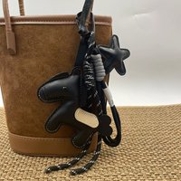 Women's Bag Charm Decoration Cartoon Rocking Horse Women's Leather Charm Bag Charm Key Chain Cute Bag Accessories Gifts