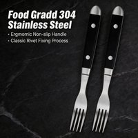 2026 New 1/2/4/6/8 Piece Steak Fork Set - High-quality stainless steel forks suitable for kitchens, restaurants and barbecues