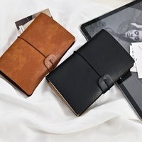 1pc Leather Notebook Handmade Vintage Cowhide Diary Journal Sketchbook Planner Travel Notebook Cover