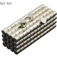 5x2 5x3 Powerful Neodymium Magnet N35 NdfeB Permanent Magnetic imanes Round Super Strong Fridge Magnets DIY