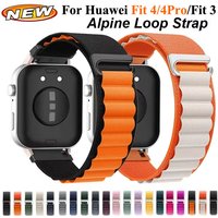 Sport Nylon Strap For Huawei Watch Fit 3 Alpine Loop Band Watchband Bracelet Huawei Watch Fit 4 Fit 4 Pro Correa Accessories