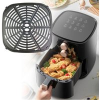 G8TC Air Fryers Pad Carbon Steel Air Fryers Accessories Suitable for Baking and Cooking