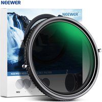 NEEWER 2in1 Variable ND2–ND32&CPL Filter Circular Polarizing 43/49/52/55/58/62/67/72/77/82mm ND Filter 30-Layer Coated