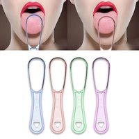 1/2/3pcs Tongue Cleaner Tongue Cleaning Scraper Reusable Oral Cleaning Scraper Multicolor Oral Hygiene Care Tongue Brush Tool