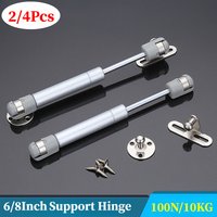 6/8inch Pressure 100N Furniture Hinge Kitchen Cabinet Door Lift Pneumatic Support Hydraulic Gas Spring Stay Hold Tools for Home
