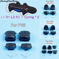 1 Set Shoulder Touch Generator Buttons For PS3/PS4 Game Controller L1 R1 L2 R2 Trigger Buttons & Spring Repair Replacement Parts