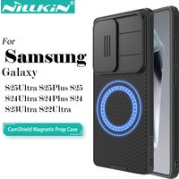 Nillkin for Samsung Galaxy S25 Ultra S25+ Magnetic CamShield Pro Case Slide Camera Cover Protector Cover(and cannot be charged)