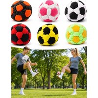 6cm Highlights Colorful Footbag For Beginners. This 14 Panel Footbag Ball Is Soft, Ideal For Freestyle Tricks, Stalls & Every