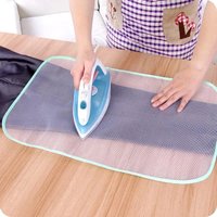 1/2/3/5/6/10Pcs Cloth Protective Press Mesh Insulation Ironing Board Mat Cover Against Pressing Pad Mini Iron Random Colors