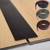 1pc 2m/78.74in Carpet To Tile Floor Transition Strip Self Adhesive T-Molding Threshold Cover Household