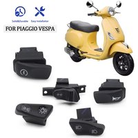 Motorcycle Switch Button For PIAGGIO For VESPA Horn Turn Signal High Low Beam Headlight Switches