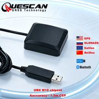 QUESCAN UBX M10 USB GPS Bluetooth GNSS Empfänger GPS Galileo BeiDou Antennenmodul für Android Windows Linux Marine USB GPS NMEA