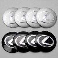 4pcs 56mm Car Wheel Center Hub Caps Cover Rim Stickers Badge For Lexus CT200H IS300H IS200 IS250 RX350 NX200 GS430 RX300 Fsport