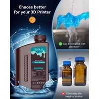 SUNLU Water-Wash 3D Resin 10KG 405nm UV Resin For most SLA/DLP/LCD 3D Printer Material UV Sensitive 1kg/ Bottle