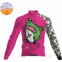 AliExpress NONE Slopline Fleece Cycling Jersey Long Sleeves MenWomen MTB Jersey Bicycle Shirt Team Bike Wear Autumn Winter Premium Cycle Clothes