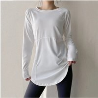 Long Sleeve Yoga Clothes Women Sportswear Woman Gym Running Blouses Shirts Sports Tops Fitness T-shirt для йоги одежда женская