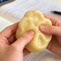 Squishy Realistic Potato Stress Relief Ball Textured Crinkle Sound Stress Relief Squeeze Toys Sensory Fidget Toys Adults