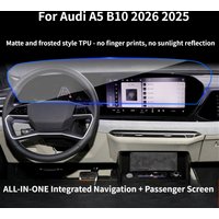 Matte TPU PPF For Audi A5 B10 2026 2025 Protective Film Gear Panel GPS LCD Navigation Screen Scratch Resistant Car Accessories