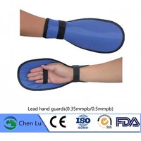 Genuine x-ray protective 0.35/0.5mmpb lead gloves Hospital orthopedic patients radiological protection lead hand guards