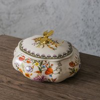 American Retro Ceramic Jewelry Box Storage Jar Luxury Home Creative Ceramic Crafts Decorative Ornaments Home Decor
