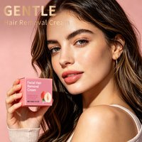 Gentle Face Hair Remove Cream Hair Growth Inhibitor No Irritation Reduce Redness Nourish Smooth For Men Women Hair Removal Cream