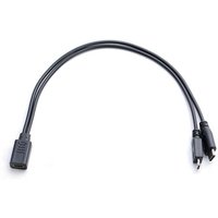 Type-c USB 3.1/Micro USB 1 female to Micro/Mini USB Type-c B-type male Y splitter charging extension date splitter adapter cable