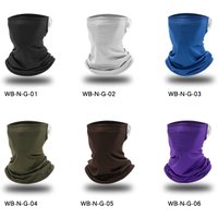 AliExpress NONE Summer Ice Silk Mask Sun Protection Anti-UV Mesh Quick Dry Face Cover Breathable Dustproof Neck Scarf Protection Hanging Ear