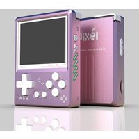 GKD Pixel 2 Pink Color Metal Game Console Portable Mini Game Player 2.4 Inch IPS 640x480px Screen Gkd pixel2
