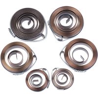 1 piece 0.7-1.5 thickness 680-1540 mm spiral flat wire coil spring constant force tension bench drill vortex spring