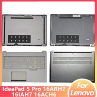 T New Original for Lenovo IdeaPad 5 Pro 16ARH7 16IAH7 16ACH6 Laptop LCD Back Cover Palmrest Upper Cover Bottom Case Silver Gray