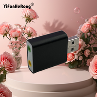 Sound Card USB Audio Interface Headphone Adapter Soundcard for Mic Speaker Laptop Computer External Sound Card
