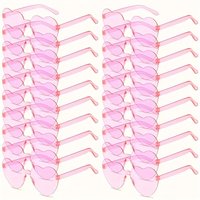 20 Pairs Heart Sunglasses for Women Heart Shaped Sunglasses Bulk Colorful Heart Glasses for Party Favor Christmas decorations