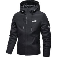 AliExpress NONE 2026 Men's Outdoor Fashion Leisure Waterproof Raincoat - Lightweight Cycling Jacket - Hooded Street Style Windproof Jacket
